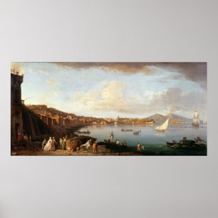 Bay of Naples from the North Poster