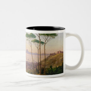 Bay of Naples Two-Tone Coffee Mug