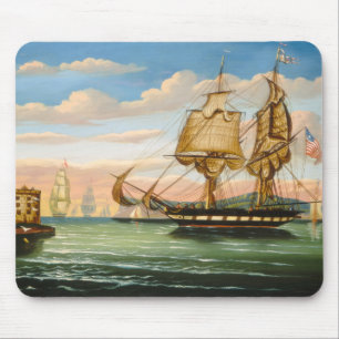 Bay of New York, Sunset Mouse Pad