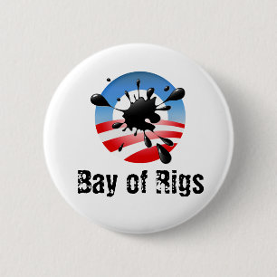 Bay of Rigs 6 Cm Round Badge