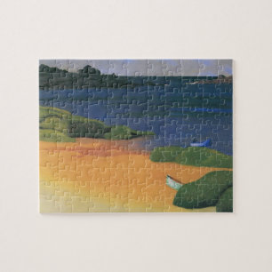 Bay of Tregastel by Felix Vallotton, Fine Art Jigsaw Puzzle