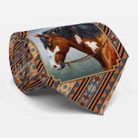 Bay Pinto War Horse Southwestern Design