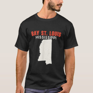 Bay St Louis Mississippi USA State America Travel T-Shirt