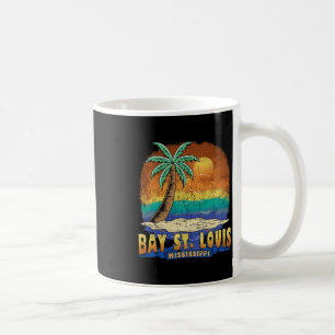 Bay St. Louis Mississippi Vintage Distressed Souve Coffee Mug