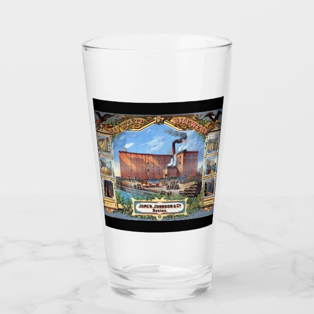Bay State Brewery Boston Glass (Front)