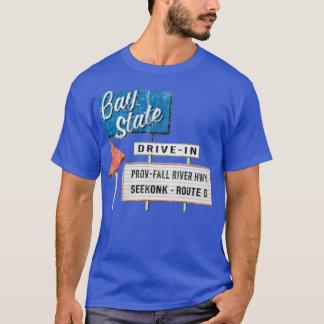 Bay State Drive In Theatre Retro T-Shirt