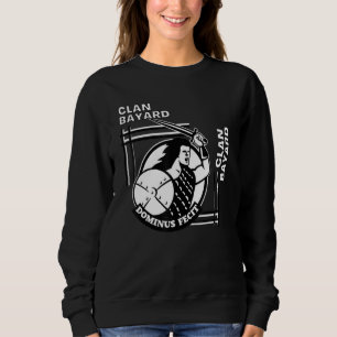 Bayard Clan Gaelic Motto Swordsman Sweatshirt