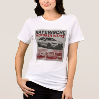 Bayerische Motoren Werke woman t-shirt  Tri-Blend Shirt