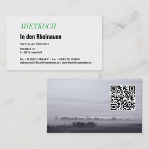 Bayerische Visitenkarte Business Card
