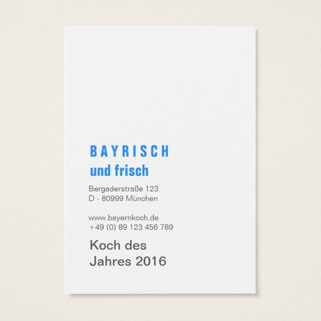 Bayerisches Blau (Back)