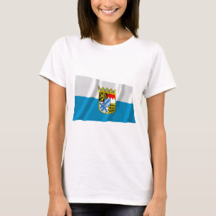 Bayern / Bavaria Flag with Arms T-Shirt