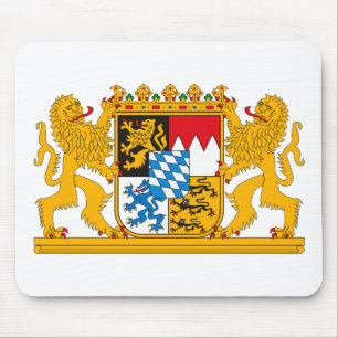 Bayern Coat of Arms Mousepad