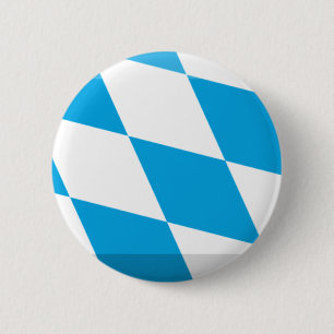 Bayern Flag Gem 6 Cm Round Badge