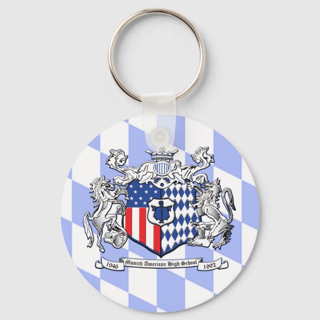 Bayern MAHS Crest Key Ring (Front)