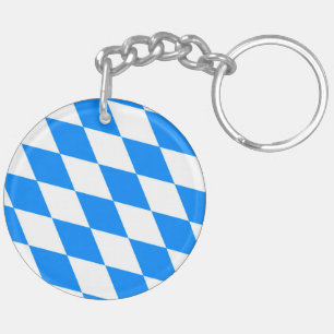 Bayern Rauten Fahne Key Ring