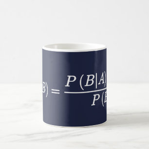 Bayes Theorem Statistics Data Science Gift Coffee Mug