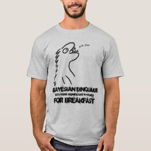 Bayesian dinosaur t-shirt for statisticians