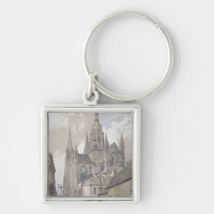 Bayeux Cathedral, View from the South East Key Ring