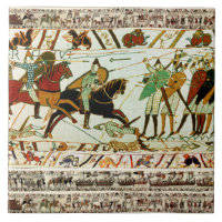 BAYEUX TAPESTRY,BATTLE OF HASTINGS ,NORMAN KNIGHTS