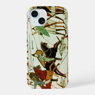 BAYEUX TAPESTRY,BATTLE OF HASTINGS ,NORMAN KNIGHTS iPhone 15 CASE