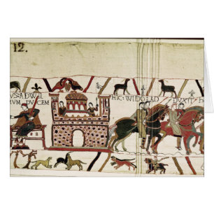 Bayeux Tapestry Earl Harold to Duke of Normandy