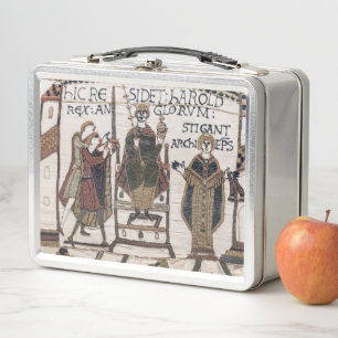 Bayeux Tapestry - King Harold Coronation Metal Lunch Box