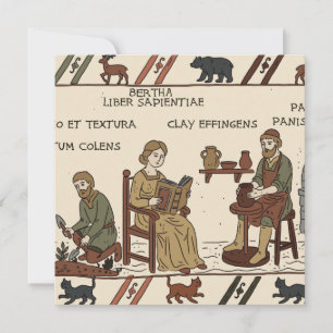 bayeux tapestry parody card