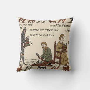 bayeux tapestry parody cushion