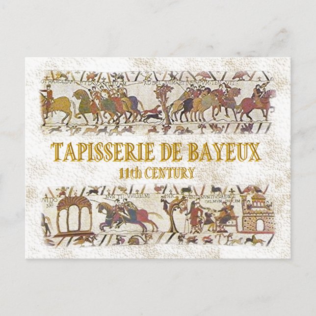 Bayeux Tapestry Postcard (Front)