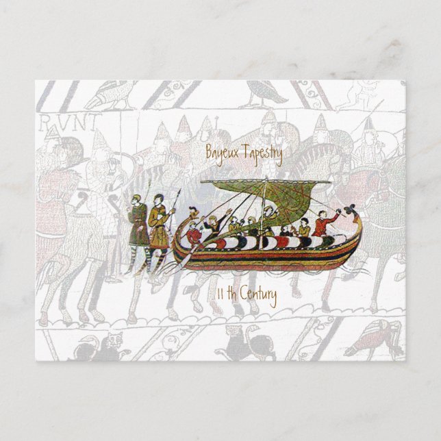 Bayeux Tapestry Postcard (Front)