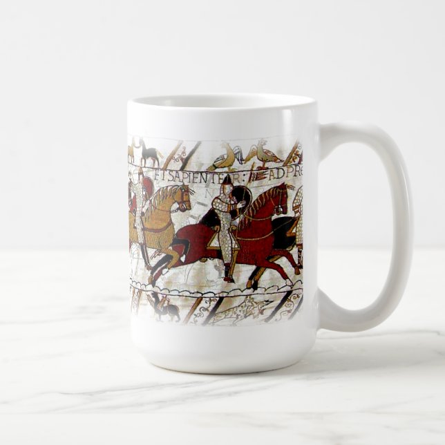 Bayeux Tapestry Scene Mug (Right)