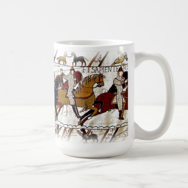Bayeux Tapestry Scene Mug (Right)