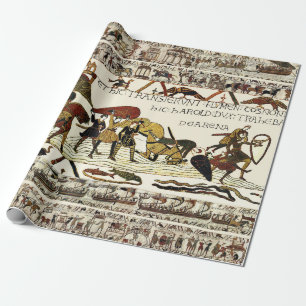 BAYEUX TAPESTRY William at Mont Saint-Michel  Wrapping Paper