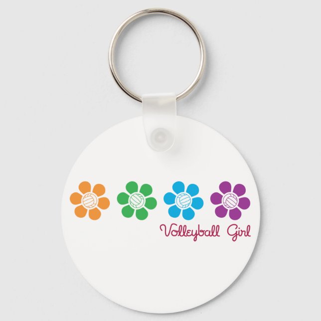 Bayflower Volleyball Key Ring (Front)