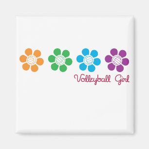 Bayflower Volleyball Magnet