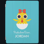 Bayla the Chick iPad Cover<br><div class="desc">Bayla the chick is determined and never gives up. She's Bandit's little sister but she won't be outdone. Like Bandit she's a Scorpio and she's very precocious. Her favourite food is sunflower seeds and her favourite colour is turquoise.</div>