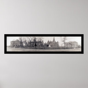 Baylor University, TX Photo 1910 Poster