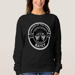 Bayly Scottish Torch Light Ceremony Highland Games Sweatshirt