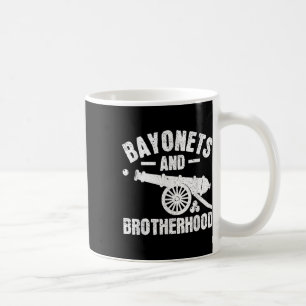 Bayonets And Brotherhood - Civil War Reenactment Coffee Mug
