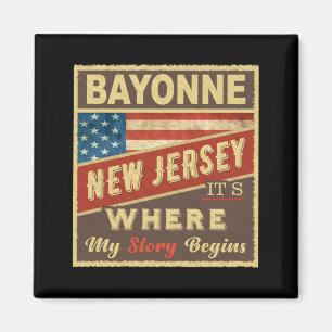 Bayonne Nj Its Where My Story Begins Magnet