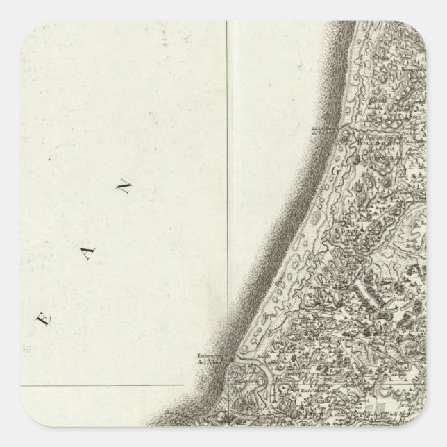 Bayonne Square Sticker (Front)