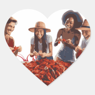 Bayou Bonds: A New Orleans Crawfish Boil and Found Heart Sticker