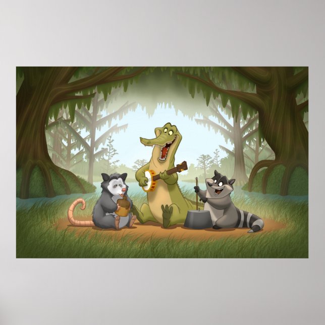 Bayou Jug Band Poster (Front)