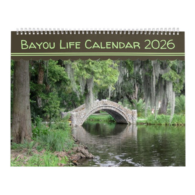 Bayou Life 2024 Calendar (Cover)