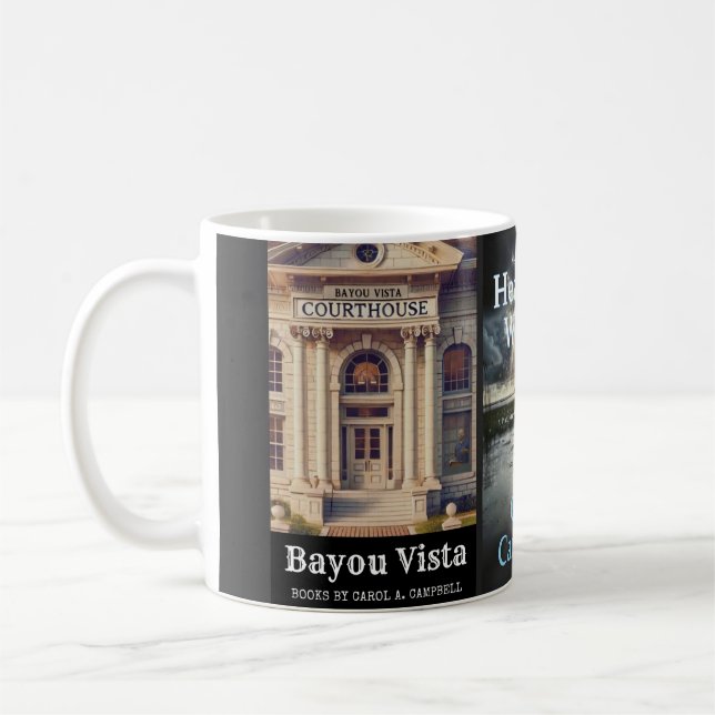 Bayou Vista Courthouse – Southern Psychos Collecti Coffee Mug (Left)