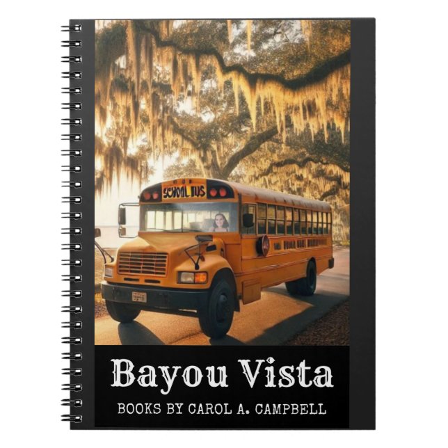 Bayou Vista School Bus – Southern Psychos Collecti Notebook (Front)