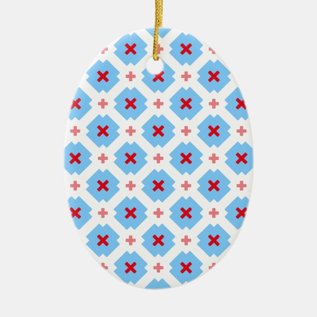 Bayrisch dezent ceramic ornament (Front)