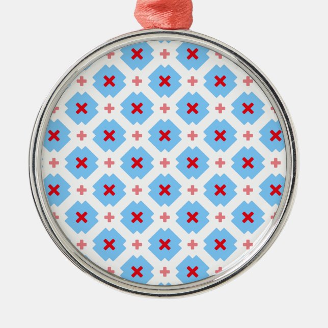 Bayrisch dezent metal ornament (Front)