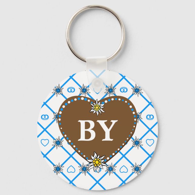Bayrisch Modern Key Ring (Front)
