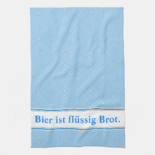 Bayrische Muster Tea Towel